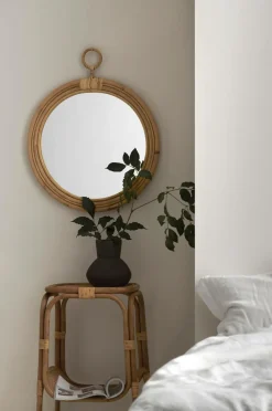 Ellos Home Spejl Bemore Ø 60 cm Natur Hot