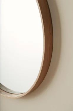 Ellos Home Spejl Elin Ø 59 cm Beige Outlet