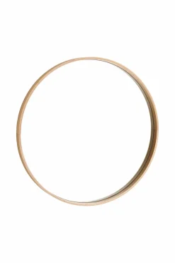 Ellos Home Spejl Elin Ø 80 cm Beige Discount