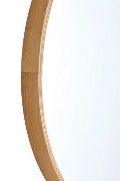 Ellos Home Spejl Elin Ø 80 cm Beige Discount