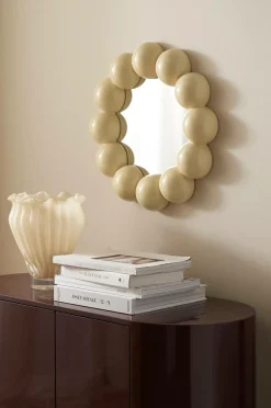 Ellos Home Spejl Mila Gul Clearance