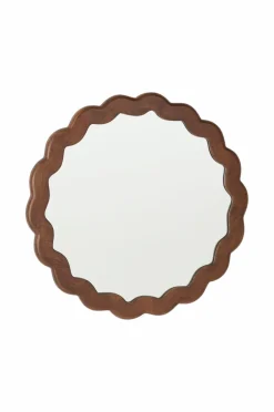 Ellos Home Spejl Mirror Lisa Mørkebrun Discount