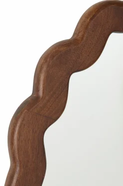 Ellos Home Spejl Mirror Lisa Mørkebrun Discount