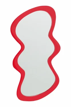 Ellos Home Spejl New Wave Rød