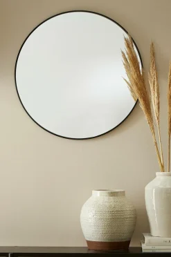 Ellos Home Spejl Tina Ø 60 cm Sort Outlet