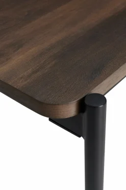 Ellos Home Spisebordssæt Gilda 2 Stolar, 75x85 cm Brun bord / beige stolar Best