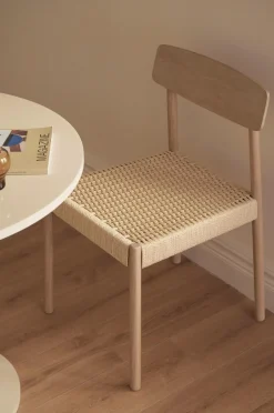 Ellos Stole & Skamler>Home Spisebordsstol Affekta 2-pak Hvid glaseret