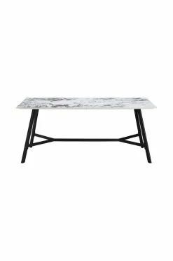 Ellos Borde>Home Spisebord Itariss 180x90 cm Sort / marmor