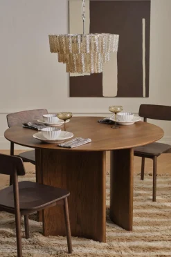 Ellos Home Spisebord Trillving Ø 120 cm Brun Best