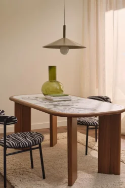 Ellos Borde>Home Spisebord Multika 180x90 cm Brun / marmor