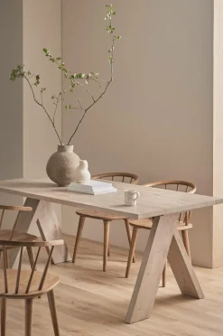 Ellos Home Spisebord Majalisa 90x180 cm Hvidbejdset Discount