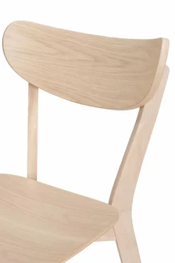 Ellos Home Spisegruppe Ridney med 1 bord + 4 stole Vitlaserad