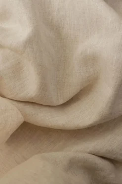 Ellos Stofprøver - Gardiner>Home Stofprøve Leah i hør linen beige