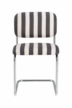 Ellos Stole & Skamler>Home Stol Kiri 2-pak Sort / cremet hvid