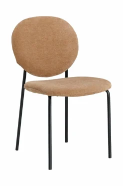 Ellos Home Stol Mikki 2-pak Karamelbrun Hot