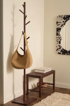 Ellos Home Stumtjener Stripe Brun Discount