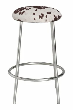 Ellos Home Taburet Cowlow Brun/hvid Hot