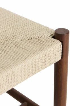 Ellos Home Taburet Ellan 40x40 cm Valnøddebrun Online