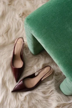 Ellos Home Taburet Pigally Grøn farve Clearance