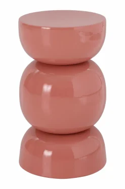 Ellos Stole & Skamler>Home Taburet Rulle Ø 30 cm Rosa