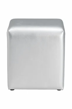 Ellos Home Taburet Stool Silvano Sølvfarvet