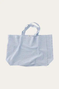 Ellos Homewear>Home Taske Nell Tote Bag Lyseblå