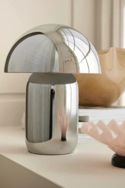 Ellos Genopladelige Lamper|Bordlamper>Home Ted genopladelig bordlampe Krom