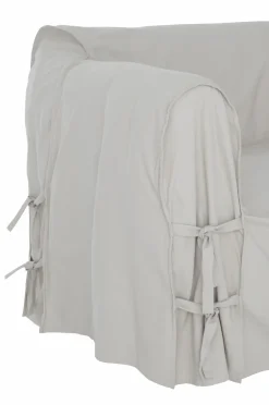 Ellos Home Tora sofabetræk til 3-personers sofa Mørkegrå New