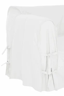 Ellos Møbeltekstiler>Home Tora sofabetræk til 2-personers sofa Hvid