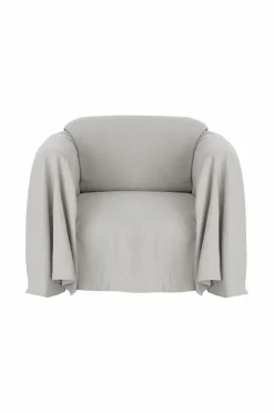 Ellos Møbeltekstiler>Home Tora stofbetræk til lænestol Mørkegrå