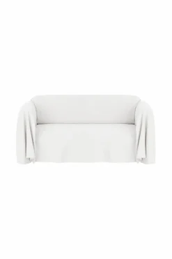 Ellos Home Tora stofbetræk til 2-personers sofa Hvid Sale