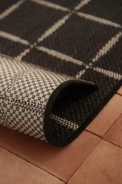 Ellos Home Udendørs tæppe Caorle Sort Hot