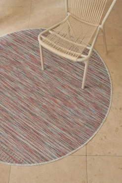 Ellos Udendørstæpper>Home Udendørstæppe Carro Round Multirød