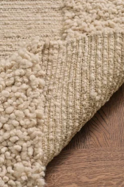 Ellos Home Uldgulvtæppe Fondi Cremewhite Online