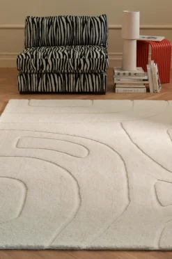 Ellos Home Uldgulvtæppe Corunna Hvid Discount