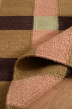 Ellos Home Uldgulvtæppe Teressa Brunabrikos Discount