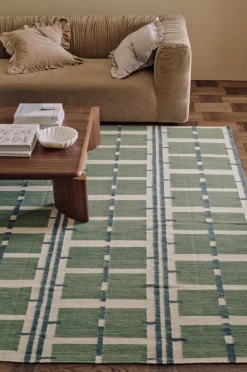 Ellos Home Uldgulvtæppe Lund Grøn Outlet