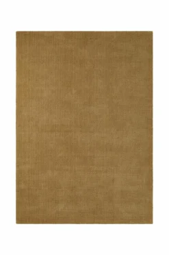 Ellos Home Uldgulvtæppe Aviles Woolcarpet Mørkegul New