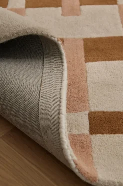 Ellos Home Uldgulvtæppe Elda Multirosa