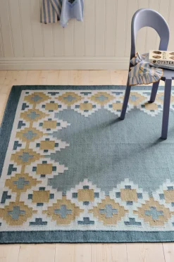 Ellos Home Uldgulvtæppe Sala Blå Clearance