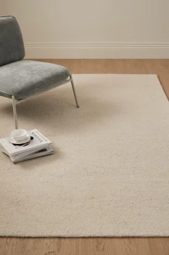 Ellos Home Uldgulvtæppe Rubi Hvid melange New