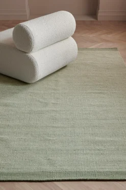 Ellos Home Uldgulvtæppe Dot Grøn Outlet