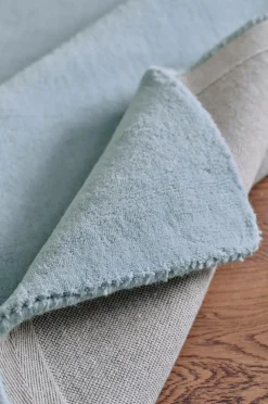 Ellos Home Uldgulvtæppe Sarina Lyseblå Outlet