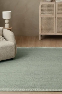 Ellos Home Uldtæppe Verdal Iceberg Green 16-5808tcx Hot