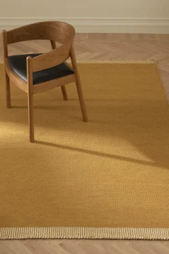 Ellos Home Uldtæppe Verdal Dk Yellow 17-1129tcx Fc61/50 Clearance