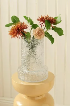Ellos Home Vase Cristy højde 29 cm Gennemsigtig Online