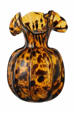 Ellos Home Vase Leo højde 24 cm Gul New