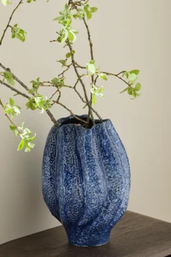 Ellos Vaser>Home Vase Noa højde 28 cm Blå