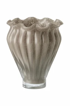 Ellos Vaser>Home Vase Noor højde 20 cm Grå