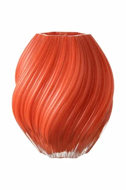 Ellos Home Vase Selma højde 23 cm Rustrød Sale